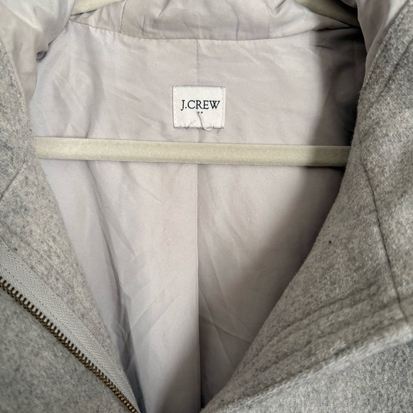 J. Crew | Wool Blend Hooded Winter Jacket - Picture 3 of 5
